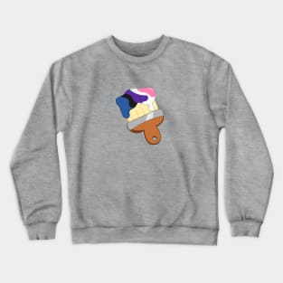 Pride Paintbrush Crewneck Sweatshirt